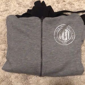 DKNY zip up sweatshirt